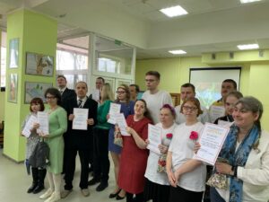 💐Городской фестиваль поэзии «С Днем Весны» прошел в отделении социальной абилитации, реабилитации инвалидов ТЦСОН Заводского района
