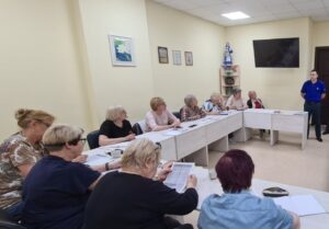 18.06.2025 прошла встреча посетителей отделения с представителями Заводского районного отдела по чрезвычайным ситуациям.